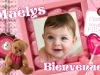 ref:naissance Bienvenue Maëlys